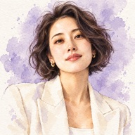 Watercolor AI-created effect example